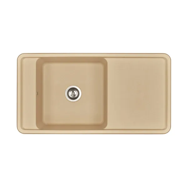 Кухонная мойка AQUATON Беллис 97 цвет Латте () 1A725132BS260