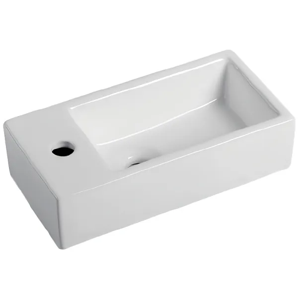 Раковина белая к стене Gappo (405*205*105mm) в магазинах СантехГид