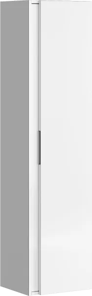 Пенал универсальный левый/правый с одной дверью в белом цвете