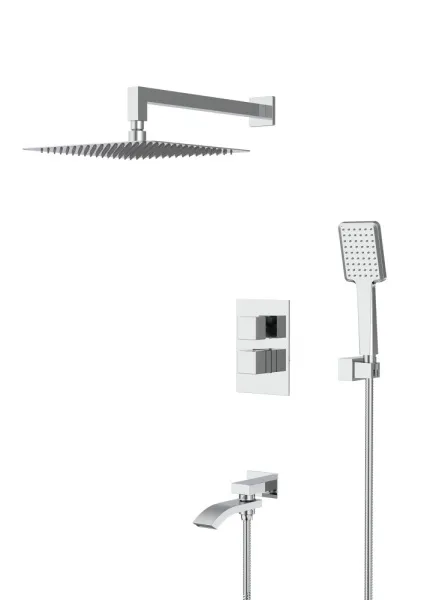 Встраиваемая душевая система с термостатом GAPPO G7107-40