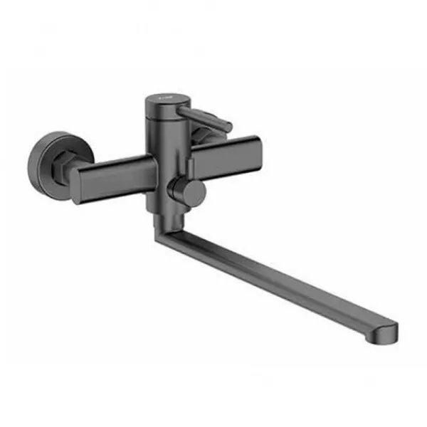 Смеситель для ванны оружейная сталь Frap F22808-9