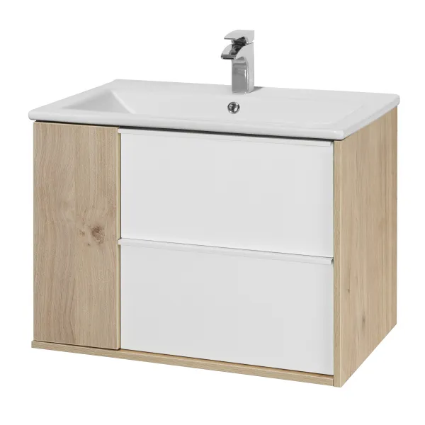 Тумба под раковину AQUATON Бостон 75 дуб эврика 1A252601BN010