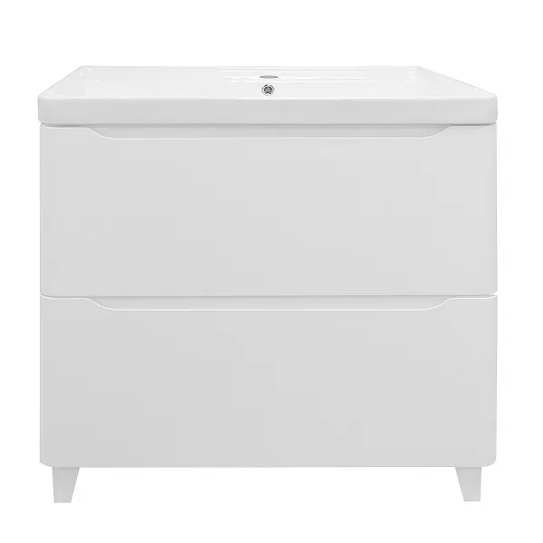 Комплект Тумба Azario LOTOS 80/2 Н 820х475х835 напольная с раковиной Monte 80 () CS00081987