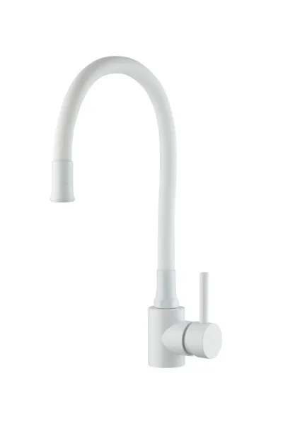 Смеситель для кухни белый FRAP F40994-8