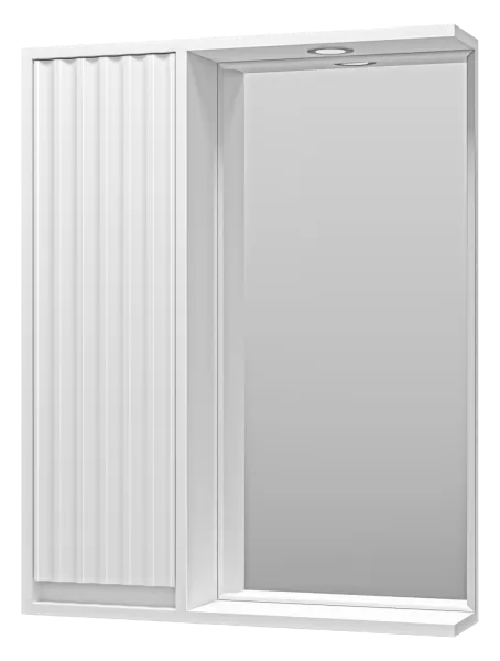 Зеркало-шкаф BALATON - 65 левый, белый