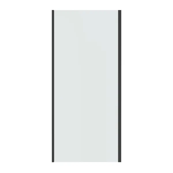 Боковая стенка Niagara Nova (90х195) графит,стекло прозрачное,1 место NG-A90GR-34 