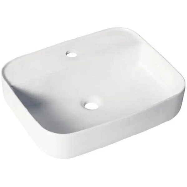 Раковина белая к столешнице Gappo (500*400*135mm) в магазинах СантехГид