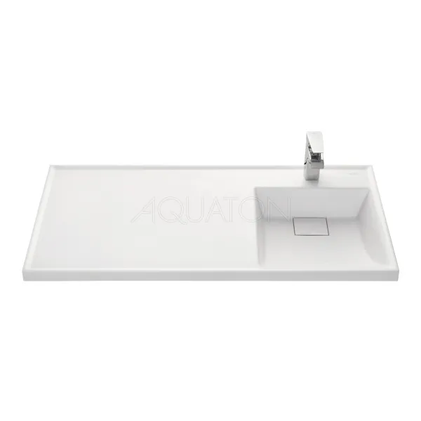 Раковина - столешница AQUATON Лондри 1050, белая () 1A72223KLH010 в магазинах СантехГид