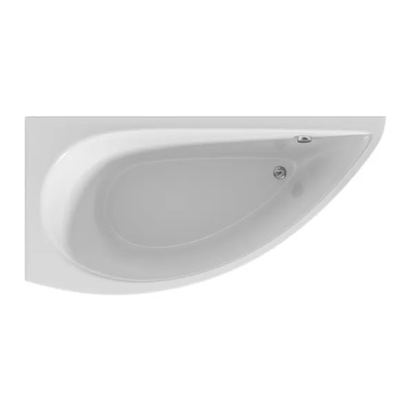 Ванна акриловая 1Marka PICCOLO 150х75 Асимметричная белая Левая 01пк1770л