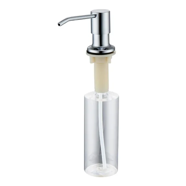 Дозатор для моющего средства на кухню Splenka встраиваемый S710.01 нержавеющая сталь, хром