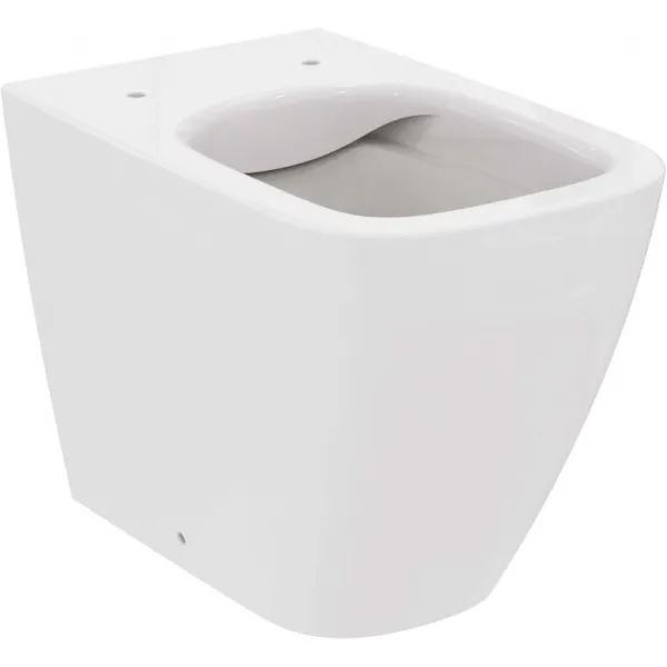 Ideal Standard i.life B Напольный пристенный безободковый унитаз-соло, технология RimLS+, горизонтал