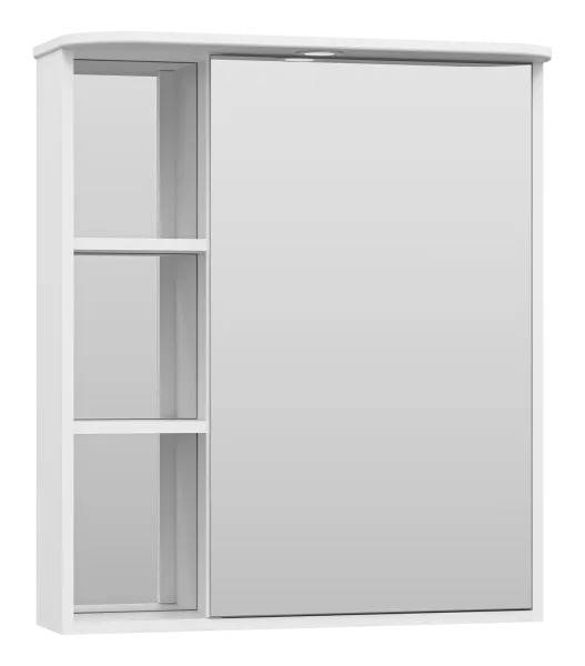 Зеркало-шкаф Венера - 70 прав. со светом белое