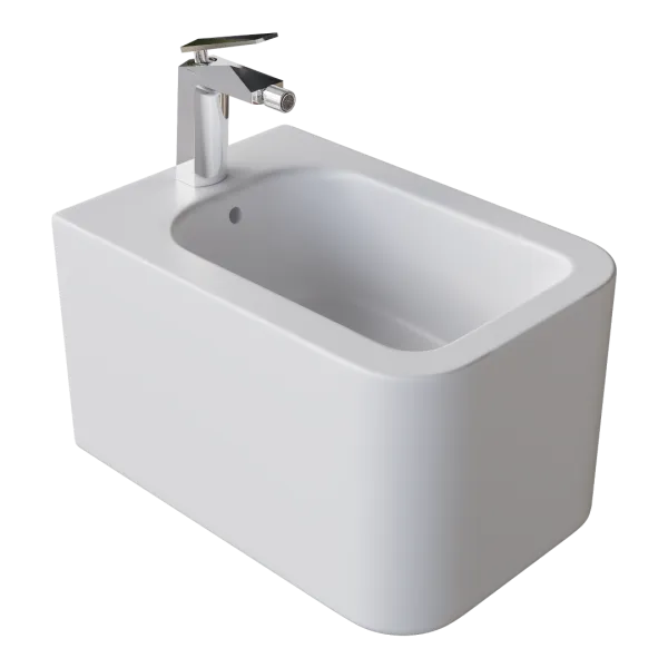 Биде подвесное Mane Белый матовый