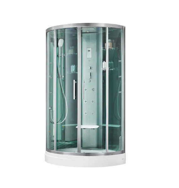 Душ.каб. SSWW BU602 (1000х1000х2180) С ПАРОМ и гидромассажем, низкий поддон(16см), 3 места