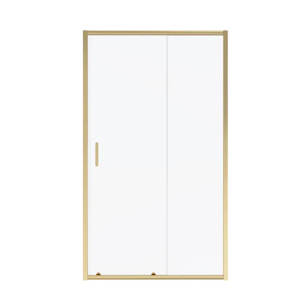 Дверь в нишу Niagara Nova (100х195) золото,двери раздвижные,стекло прозрачное,2 места NG-42-10AG 