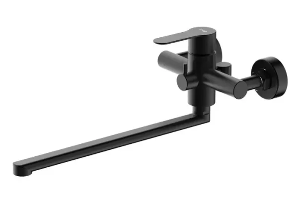 Смеситель для ванны черный Frap F22801-26