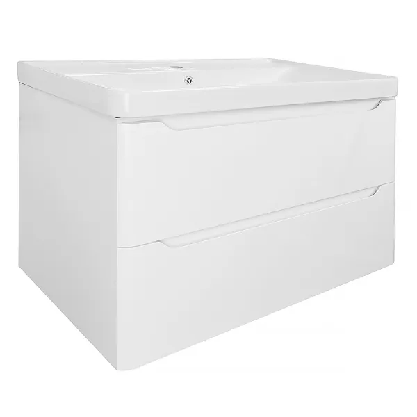 Комплект Тумба Azario LOTOS 80/2 815х480х570 подвесная с раковиной Monte 80 () CS00083931