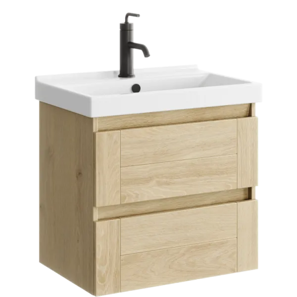 "Astrid" тумба под умывальник, цвет дуб давос, , ТМ «AQWELLA» AST0106DD