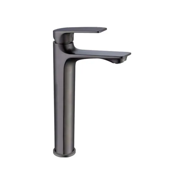 Смеситель для раковины высокий оружейная сталь FRAP F1052-69