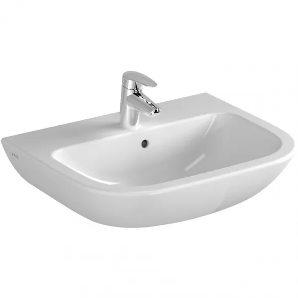 S20 Раковина 55 см белая VITRA 5502B003-0001 в магазинах СантехГид