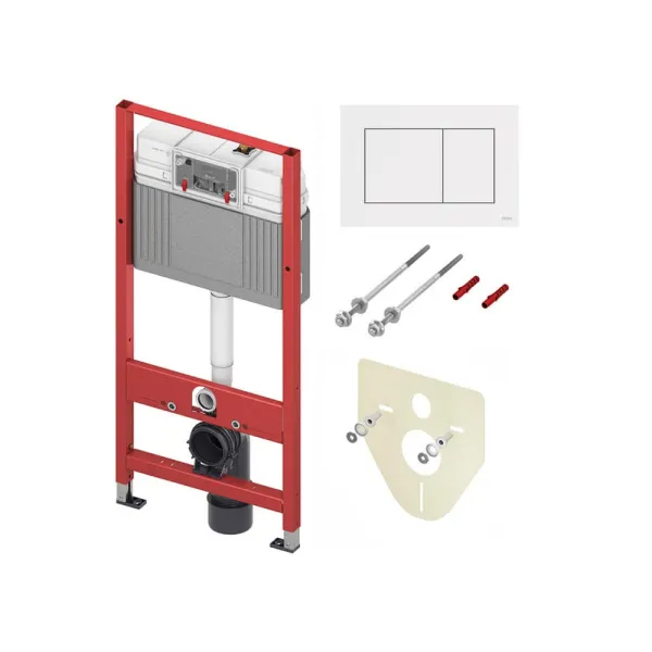 Система инсталляции д/унитазов TECE 4 в 1 белая