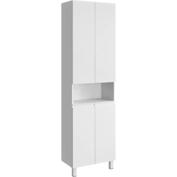 Напольный пенал 55 см с двумя дверьми