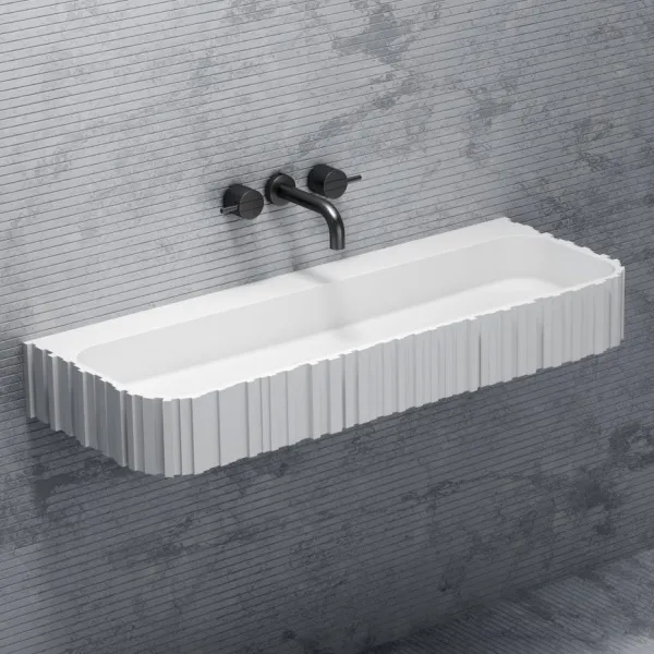 Раковина подвесная ABBER Stein AS2652-1.0 белая матовая в магазинах СантехГид