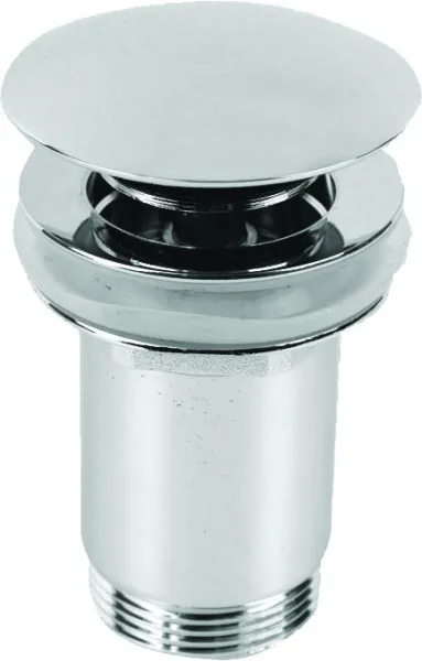 Слив для умывальника CLICK - CLACK большой, латунный в магазинах СантехГид