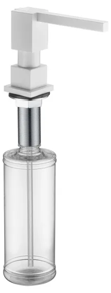 Дозатор для кухни встраиваемый белый-кварц GAPPO G404-8