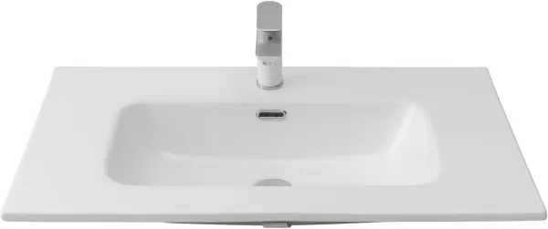 Раковина Aquanet Flat 80 белая в магазинах СантехГид