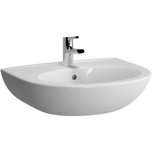 Zentrum Раковина 60 см белая VITRA 5786B003-0001 в магазинах СантехГид