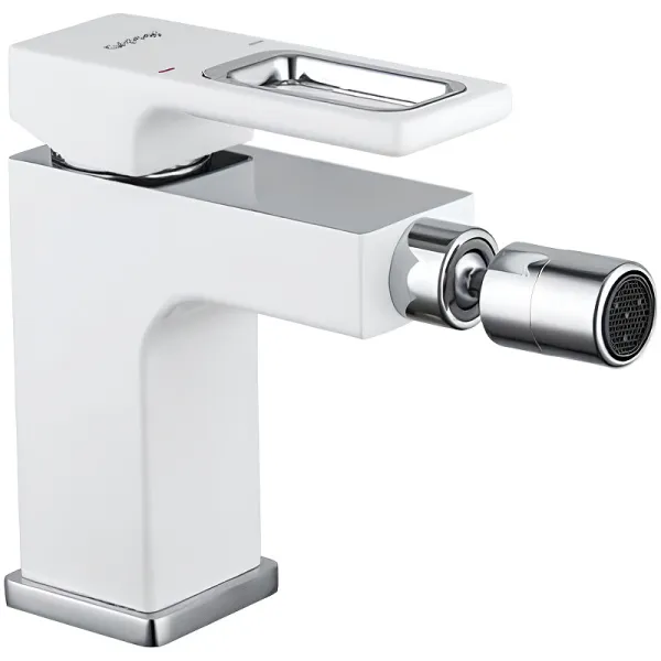 Смеситель для биде белый/хром GAPPO G5017-8