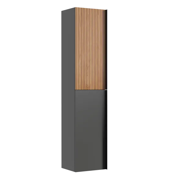 Шкаф-пенал Sancos Дельта / Delta PDL35GR 35x30x160 дуб красный / графит