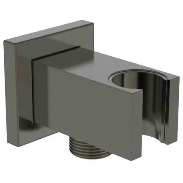 Держатель Ideal Standard IDEALRAIN с подключением душевой лейки 1/2" серый матовый () BC771A5 