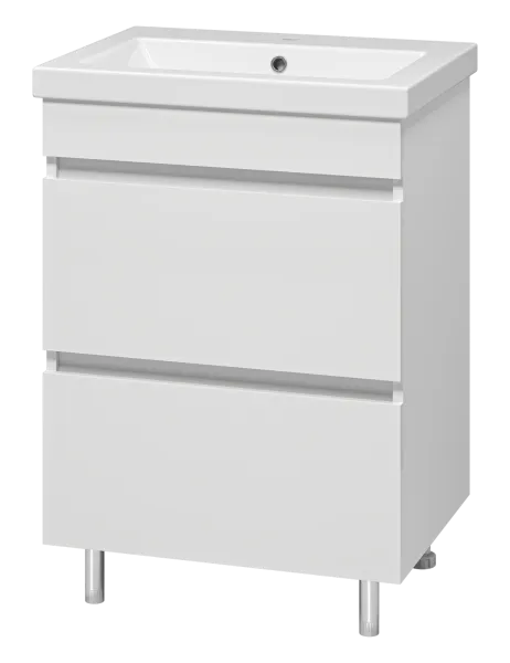 Енисей - 60 тумба с 2 ящ. (пленка) + раковина