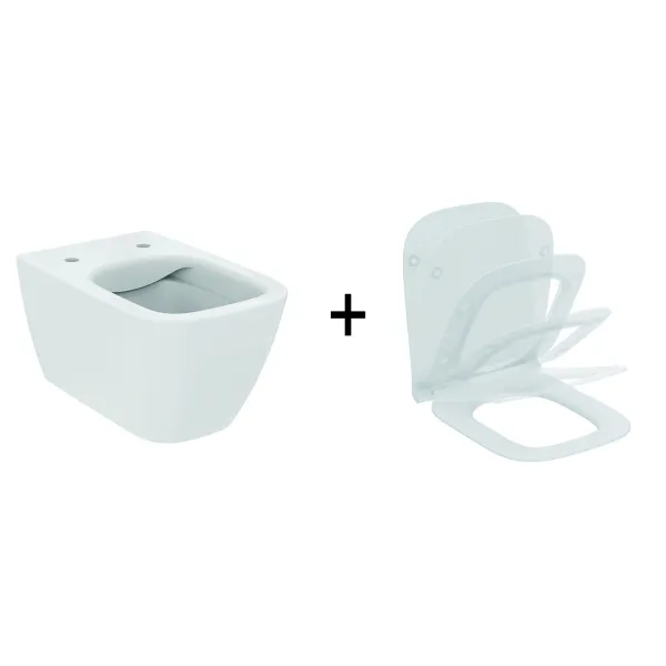 Промо-комплект Ideal Standard I life B Подвесной унитаз + Сиденье микролифт в подарок () ZZ0002