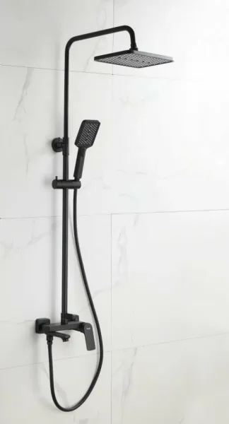 Душевая система черная Frapp F2486-6