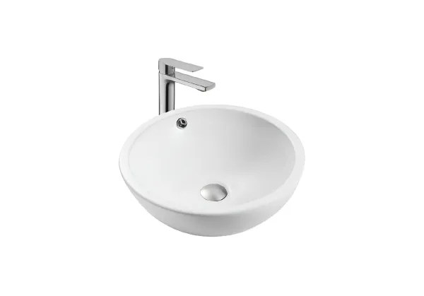 Раковина накладная для установки на столешницу AQUATEK AQ5354-MW 440*440*175, матовый белый в магазинах СантехГид