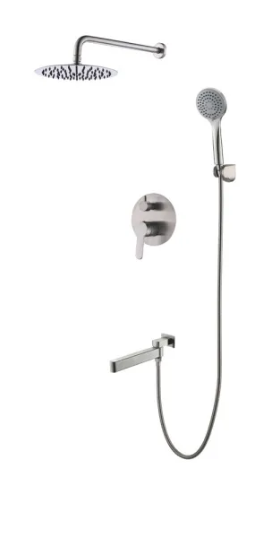 Встраиваемая душевая система сатин GAPPO G7199-30