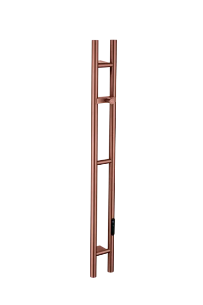 Полотенцесушитель электрический 2-трубы круглый COPPER BRUSHED