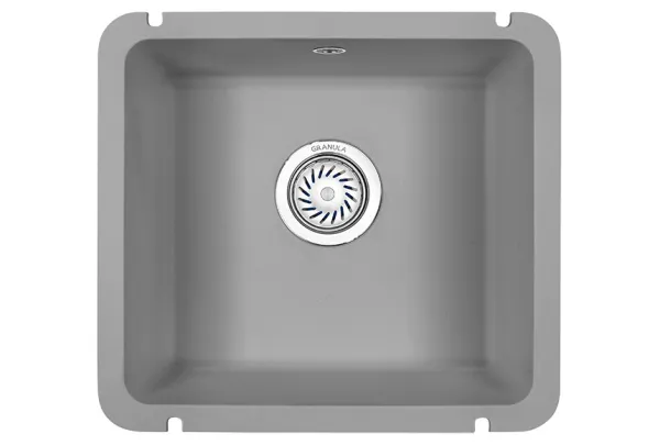 Кухонная мойка GRANULA (3601, АЛЮМИНИУМ)