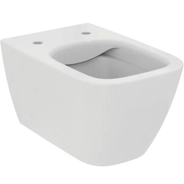 i.life B Подвесной безободковый унитаз с технологией RimLS+, глубокий смыв, сидение и крышка T461401