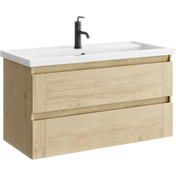 "Astrid" тумба под умывальник, цвет дуб давос, , ТМ «AQWELLA» AST0110DD