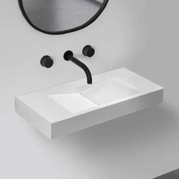 Раковина подвесная ABBER Stein AS2641 белая матовая в магазинах СантехГид