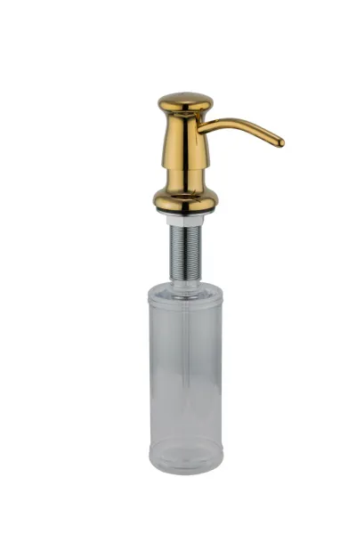 Дозатор для кухни встраиваемый золото GAPPO G403-6