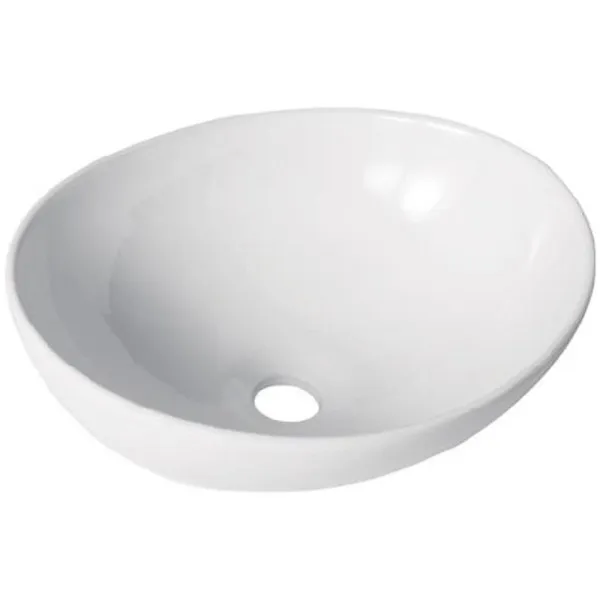 Раковина белая к столешнице Gappo (410*330*145mm) в магазинах СантехГид