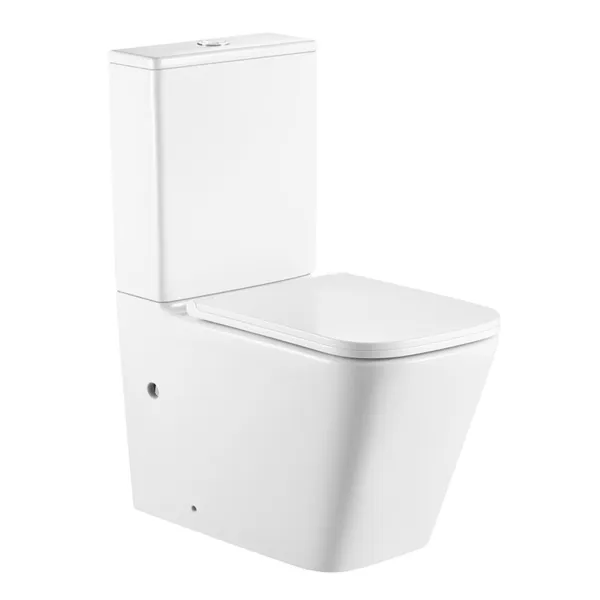 Toledo Maxi унитаз напольный белый безободковый 